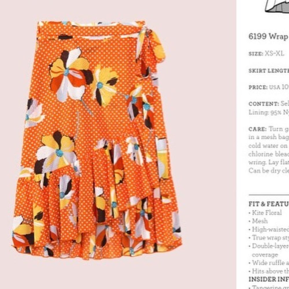 cabi #6199 Wrap Skirt : Spring '22 SIZE SMALL EUC - Picture 2 of 6